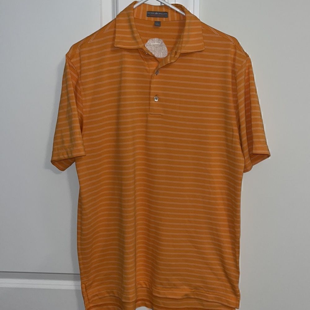 Tennessee Volunteers Colors Summer Comfort Crown Peter Millar Golf Polo shirt S
